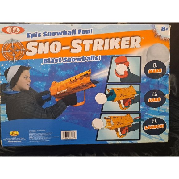 Sno-Striker Snowball Launcher Winter Snow Fun Ideal  NEW Snowball Fight Snow Day - Picture 4 of 9